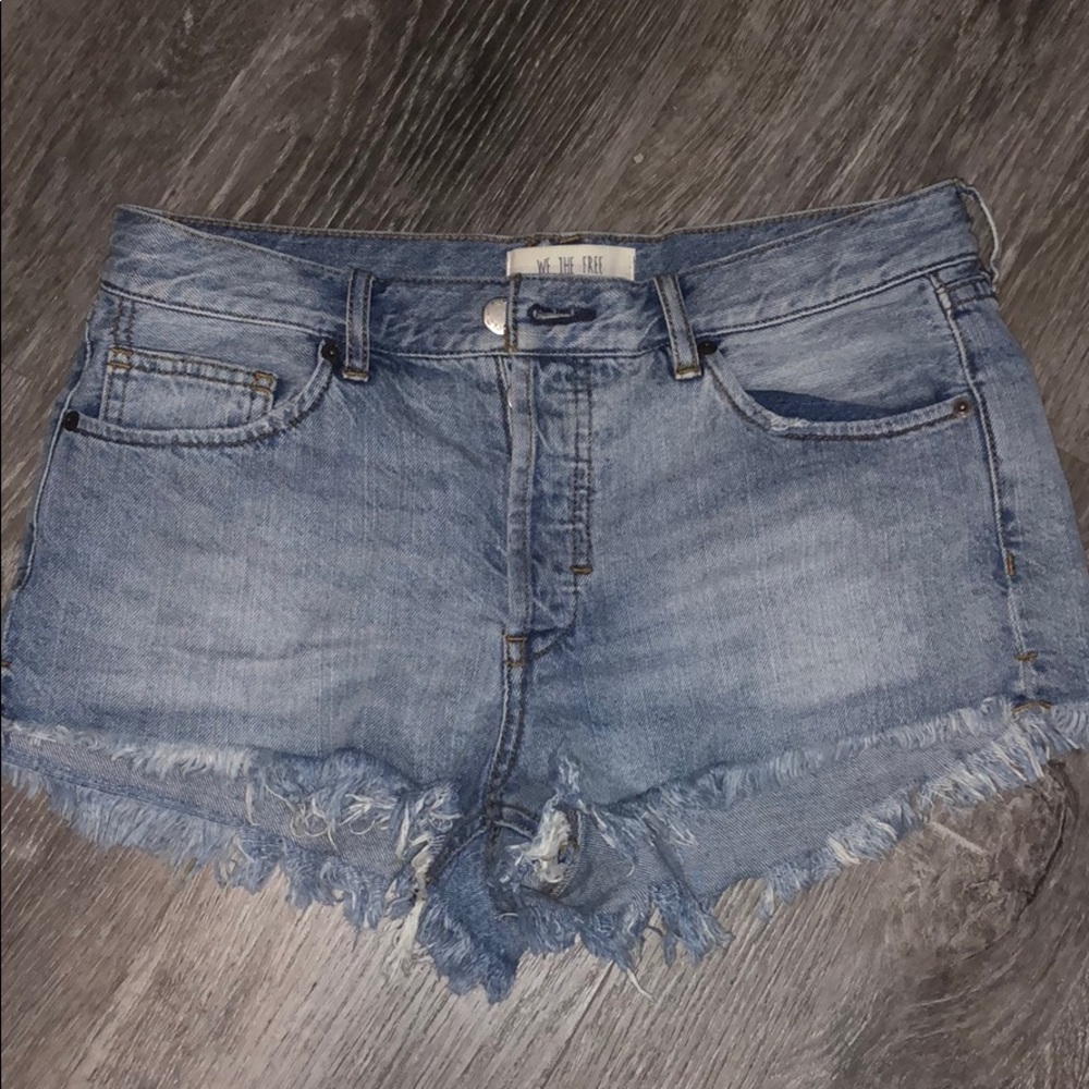 Free people cut off shorts